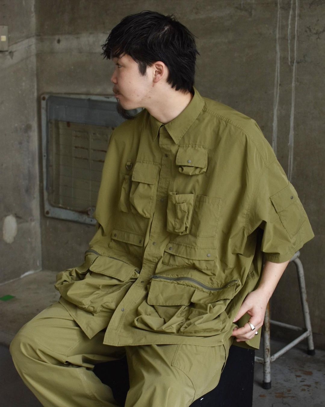 FreshService / DRY TYPEWRITER TACTICAL POCKET S/S SHIRT