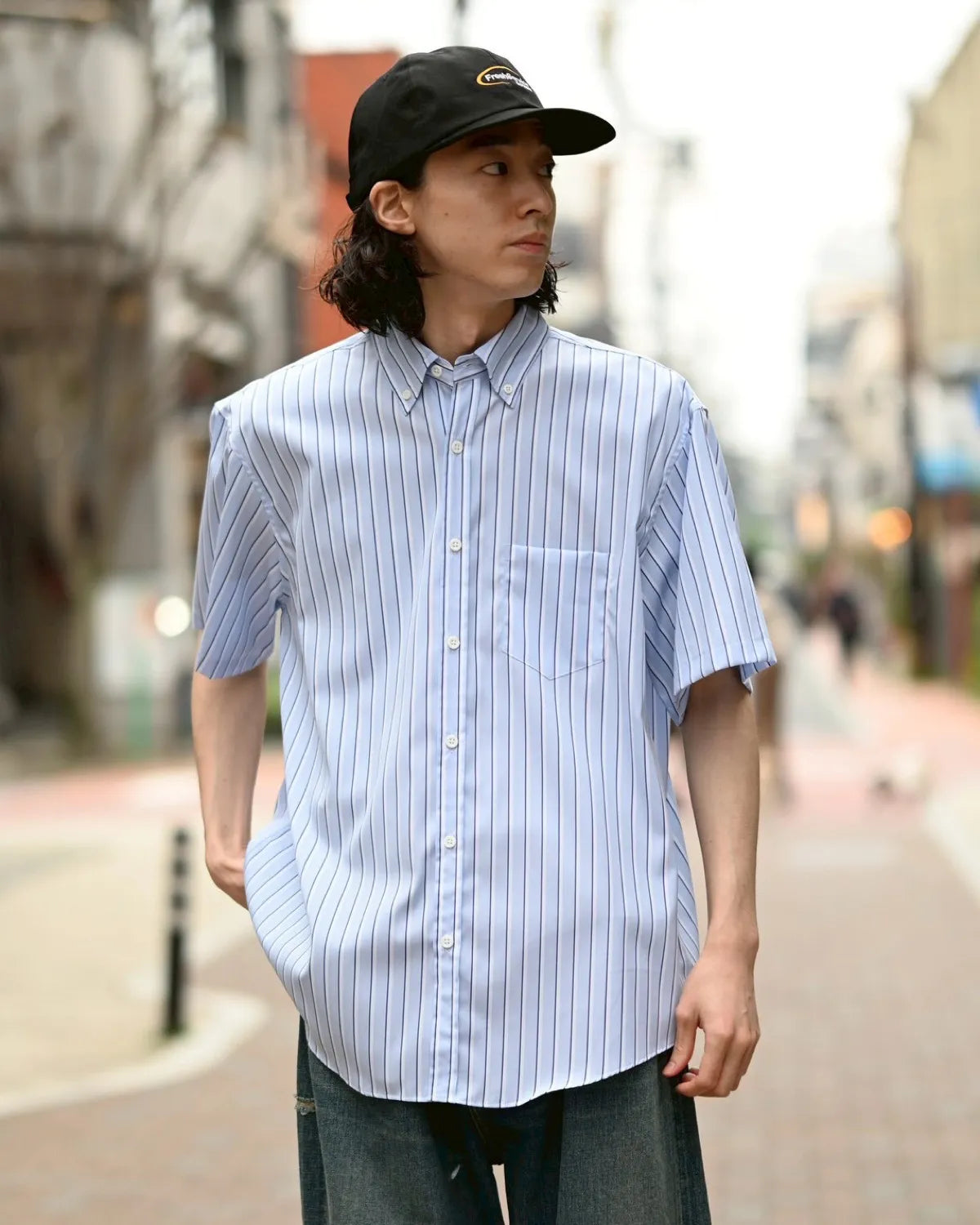 DIGAWEL / Buttondown S/S shirt (DWAA037)