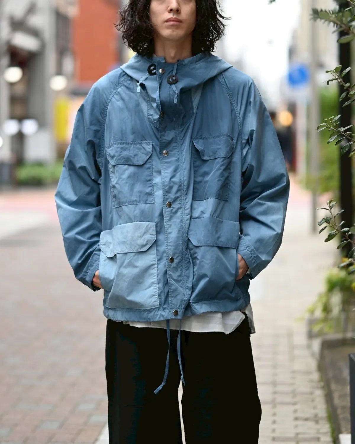 THE NORTH FACE PURPLE LABEL / Uneven Dyed Field Mountain Parka (N26SA028)