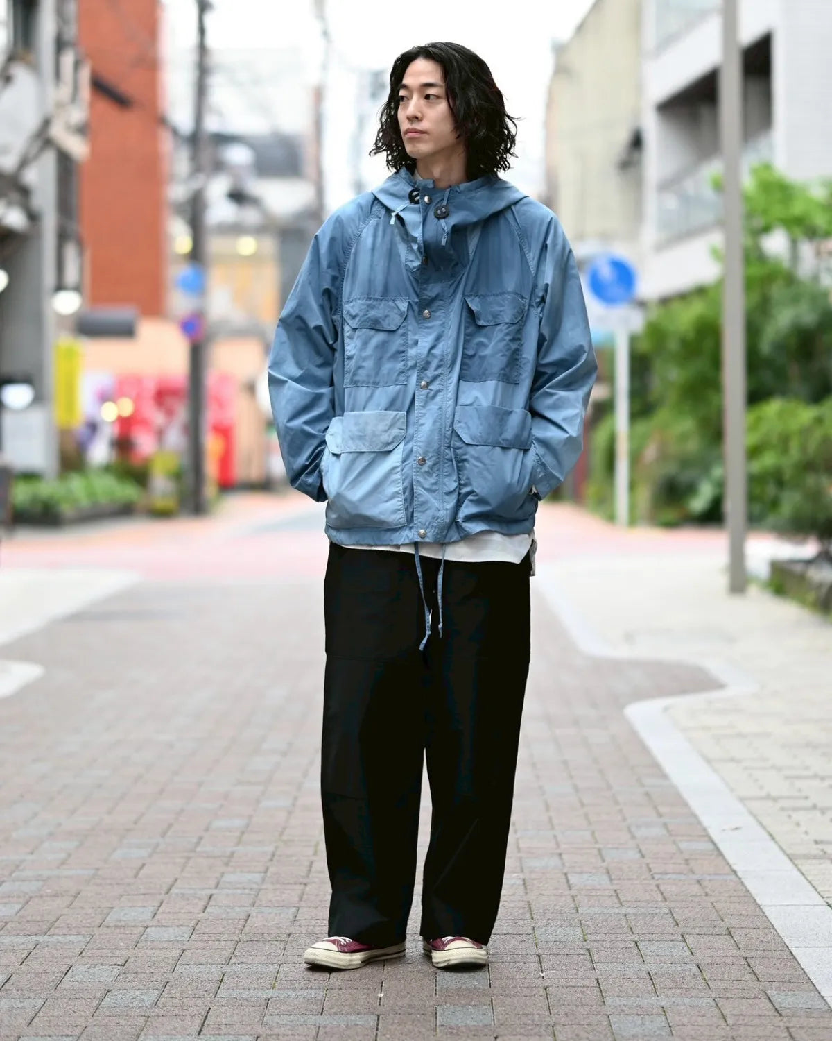 THE NORTH FACE PURPLE LABEL / Uneven Dyed Field Mountain Parka (N26SA028)