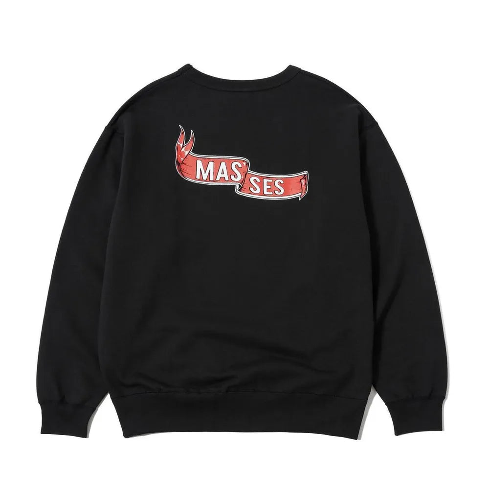 MASSES / SWEAT CREW FLING WHEEL P (1249017013)