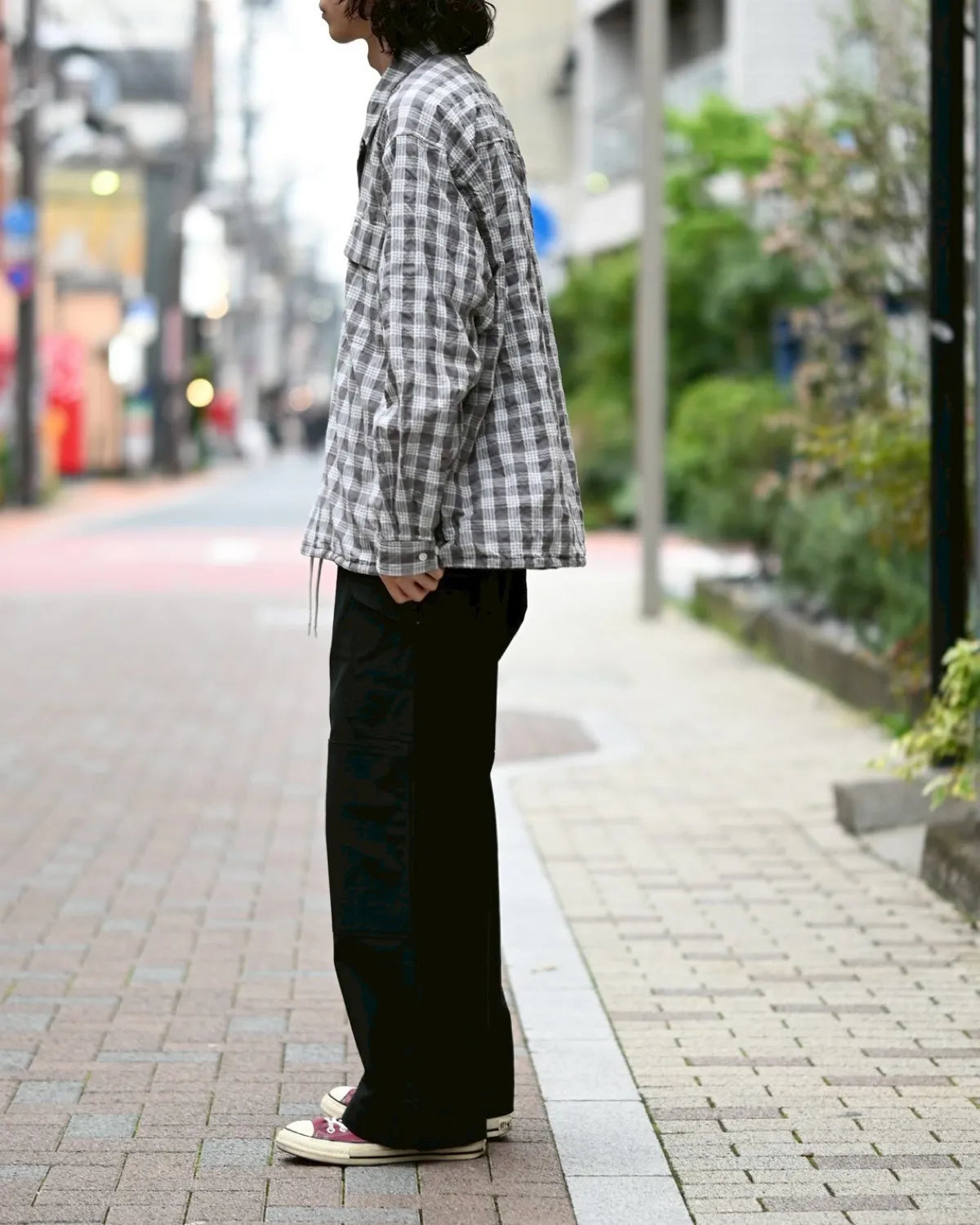 nanamica / Palaka Check Shirt (S26SG012)