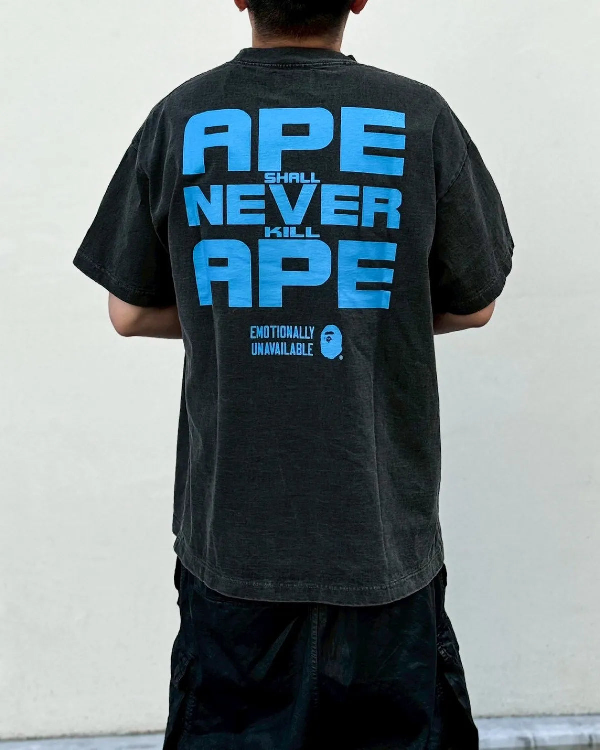 Emotionaly Unavailable × A BATHING APE®︎ /  EU APE SS TEE (EU-MK8-0000-C07)