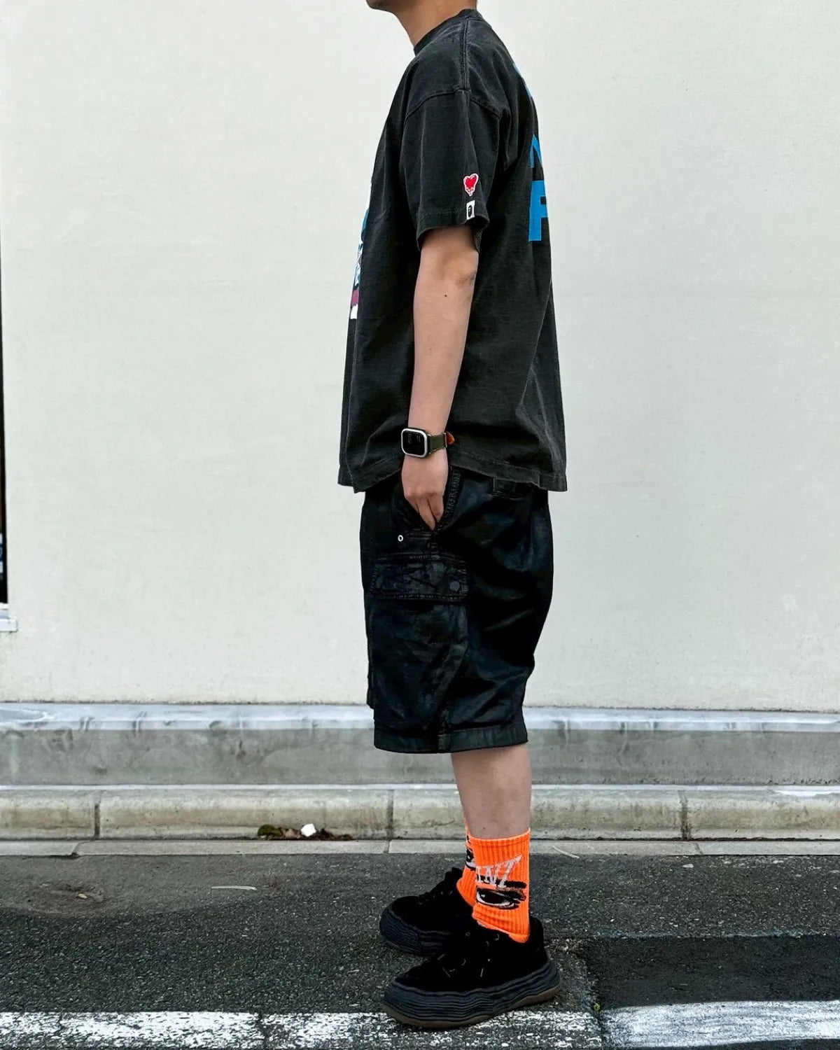 Emotionaly Unavailable × A BATHING APE®︎ /  EU APE SS TEE (EU-MK8-0000-C07)