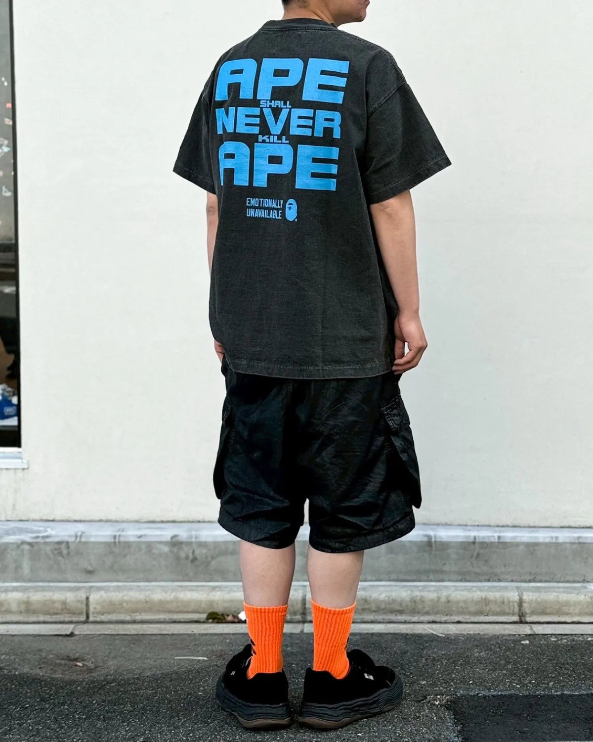 Emotionaly Unavailable × A BATHING APE®︎ /  EU APE SS TEE (EU-MK8-0000-C07)