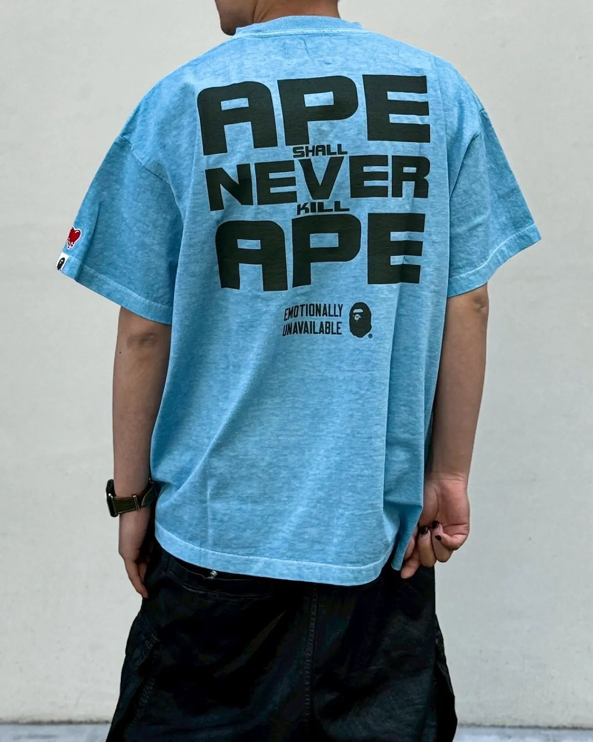 Emotionaly Unavailable × A BATHING APE®︎ /  EU APE SS TEE (EU-MK8-0000-C07)