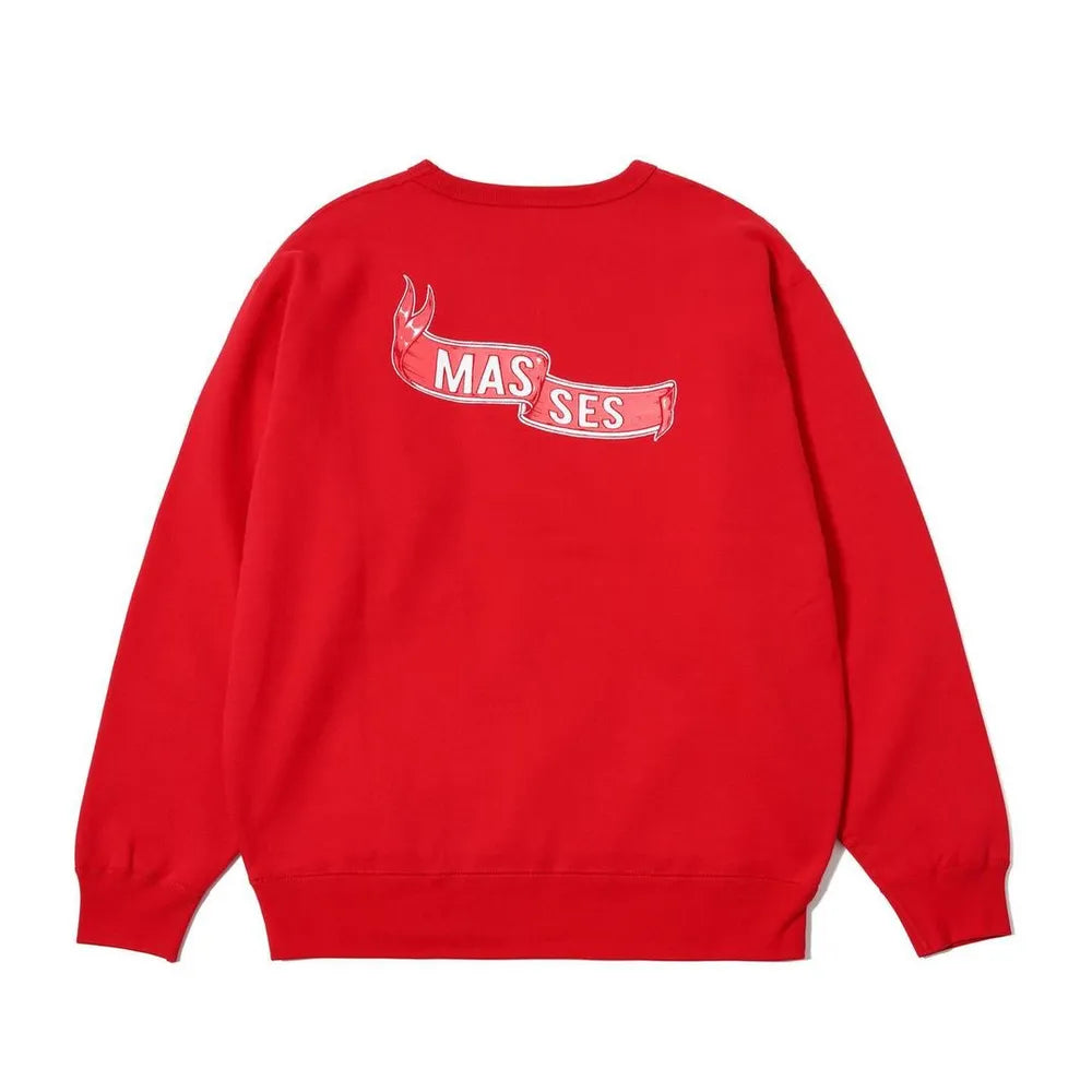 MASSES / SWEAT CREW FLING WHEEL P (1249017013)