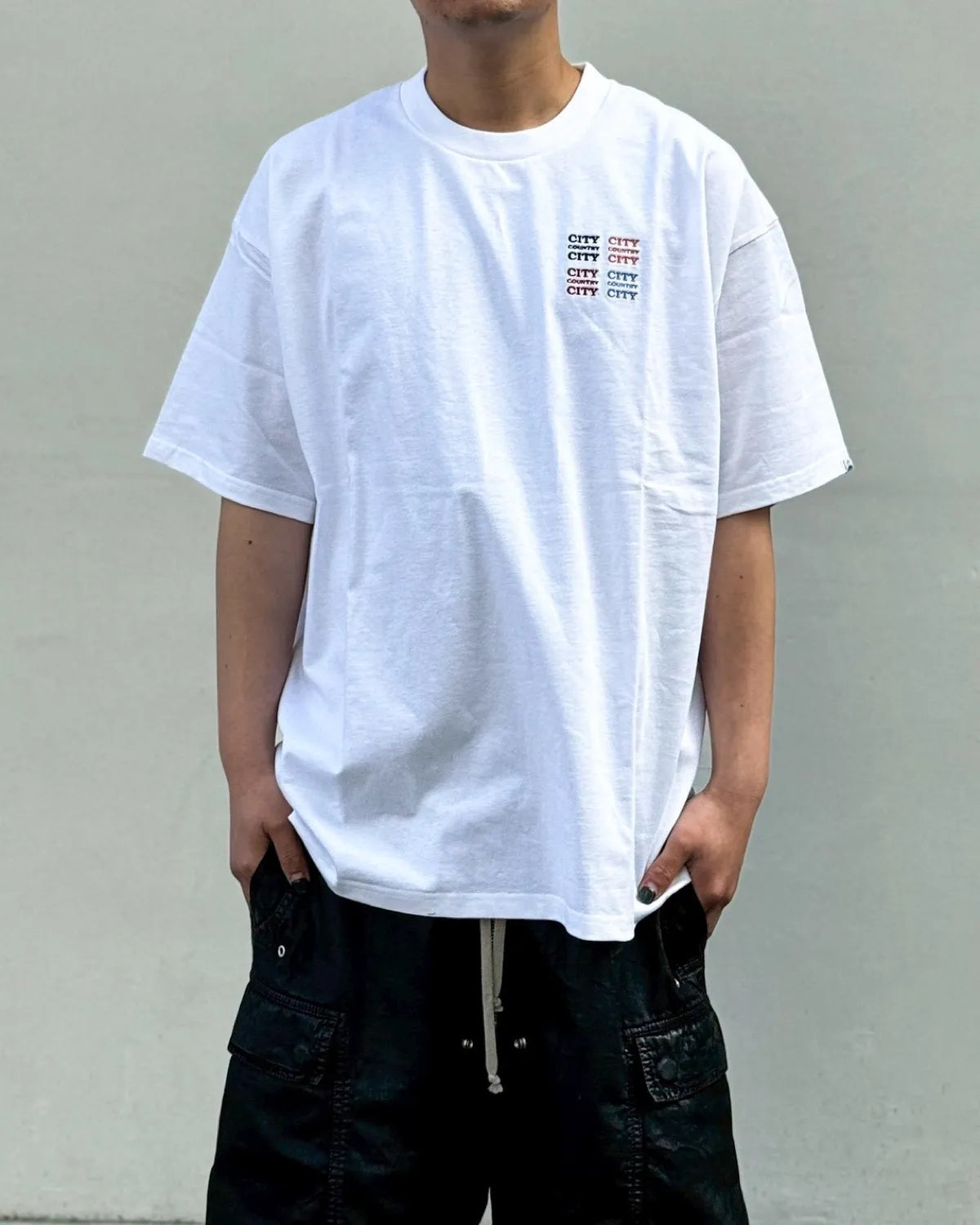 CITY COUNTRY CITY / EMBROIDERED LOGO COTTON S/S T-SHIRT_CCCC (CCC-261T012)
