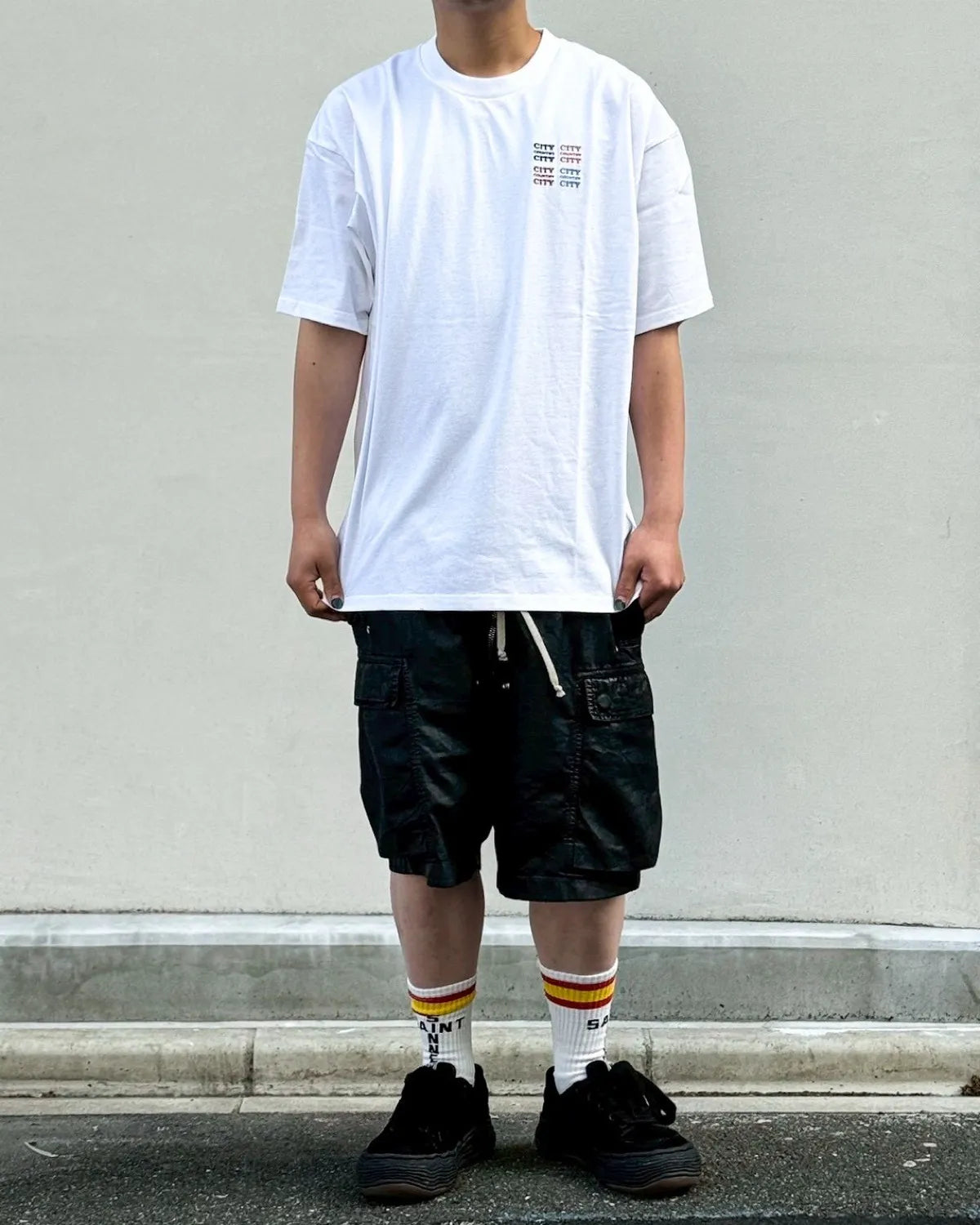 CITY COUNTRY CITY / EMBROIDERED LOGO COTTON S/S T-SHIRT_CCCC (CCC-261T012)