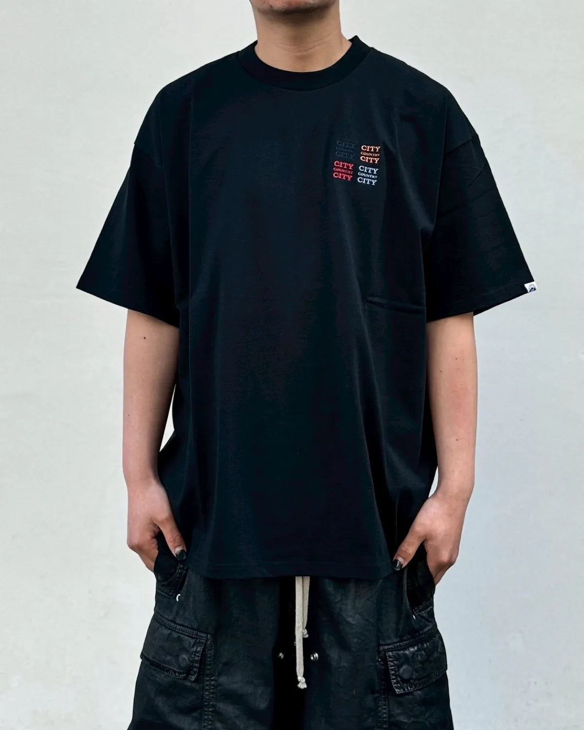 CITY COUNTRY CITY / EMBROIDERED LOGO COTTON S/S T-SHIRT_CCCC (CCC-261T012)