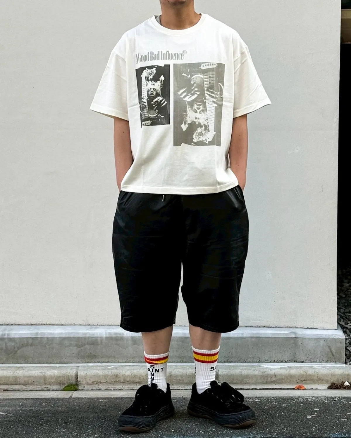 A Good Bad Influence / SMOKE LOUD TEE (AGBI-26SS-T01)