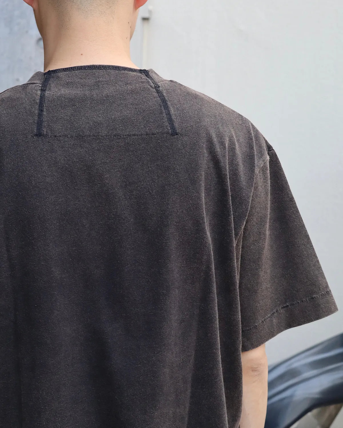 LQQK STUDIO / DISCHARGE DECONSTRUCTION TEE (LQS26DS10)