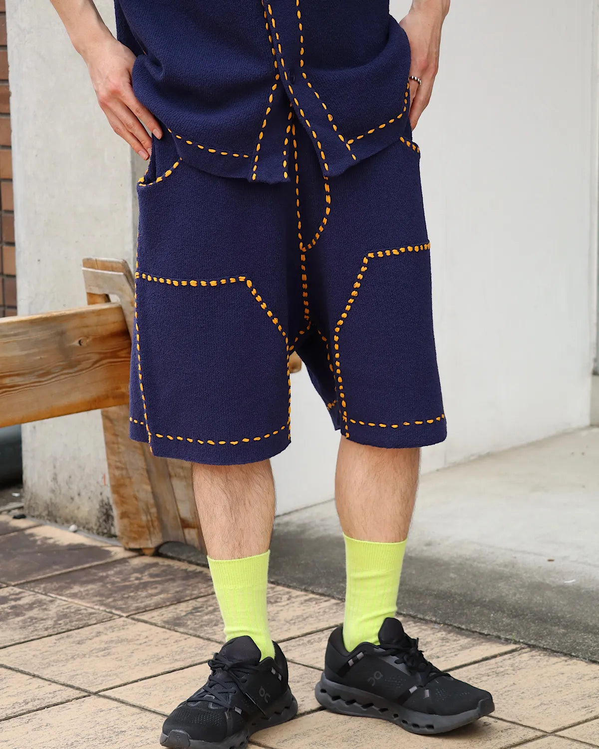 PHINGERIN / SUMMER PG1 DOUBLE KNEE SHORTS (PD-261-KSBT-061)