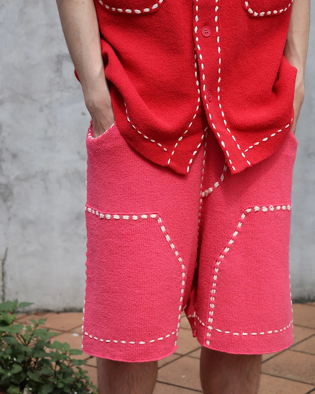 PHINGERIN / SUMMER PG1 DOUBLE KNEE SHORTS (PD-261-KSBT-061)