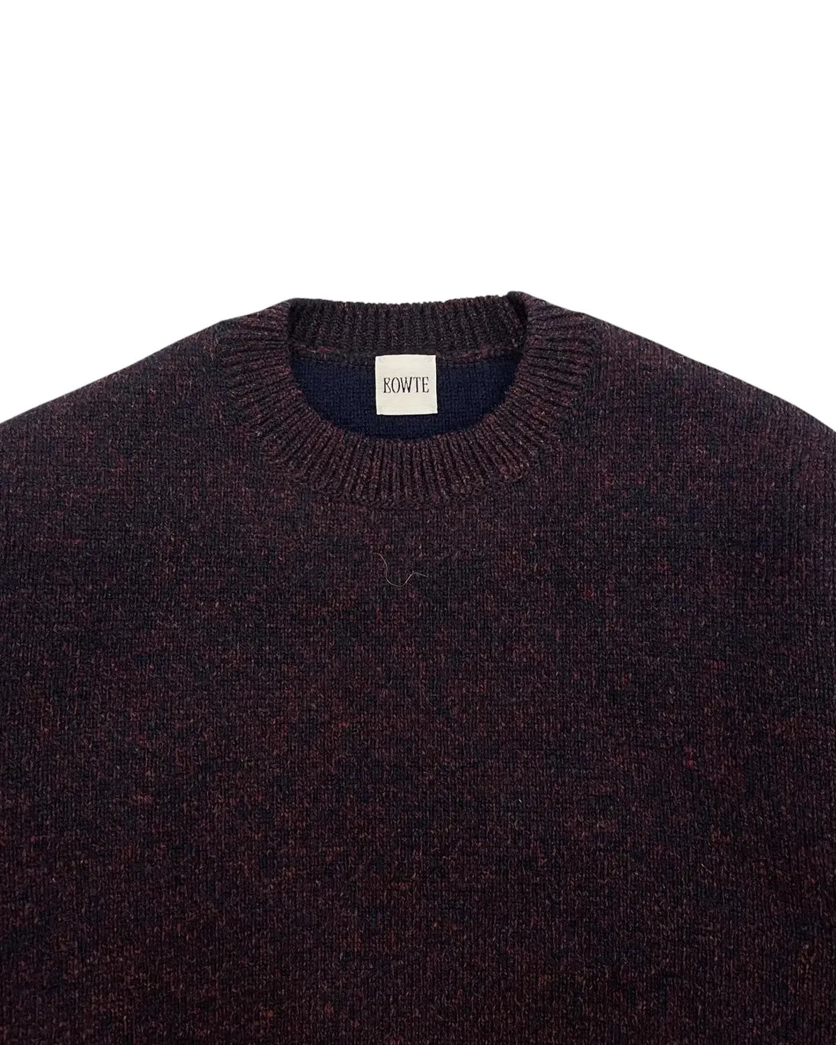 BOWTE / ITALIAN YARN IRISH CASHMERE MELANGE CREW NECK (252-03-0005)