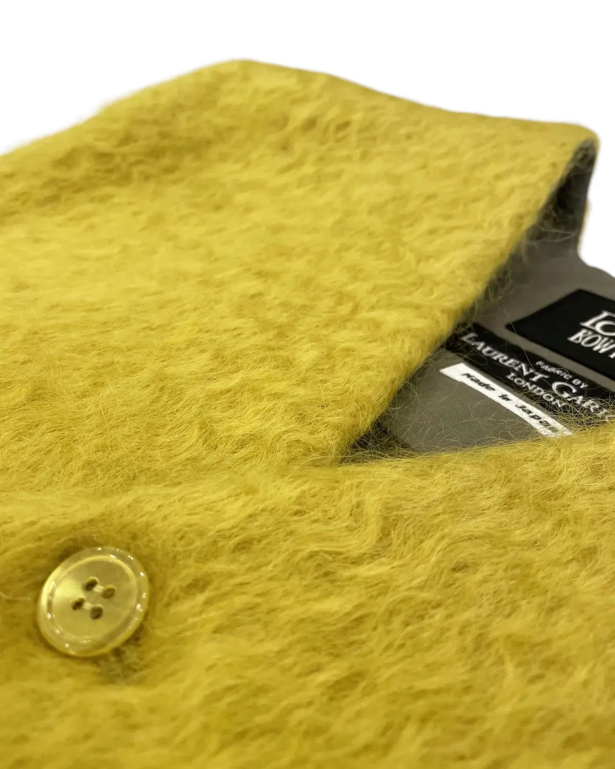 BOWTE / UK FABRIC MOHAIR 2WAY FRONT VEST (252-06-0009)