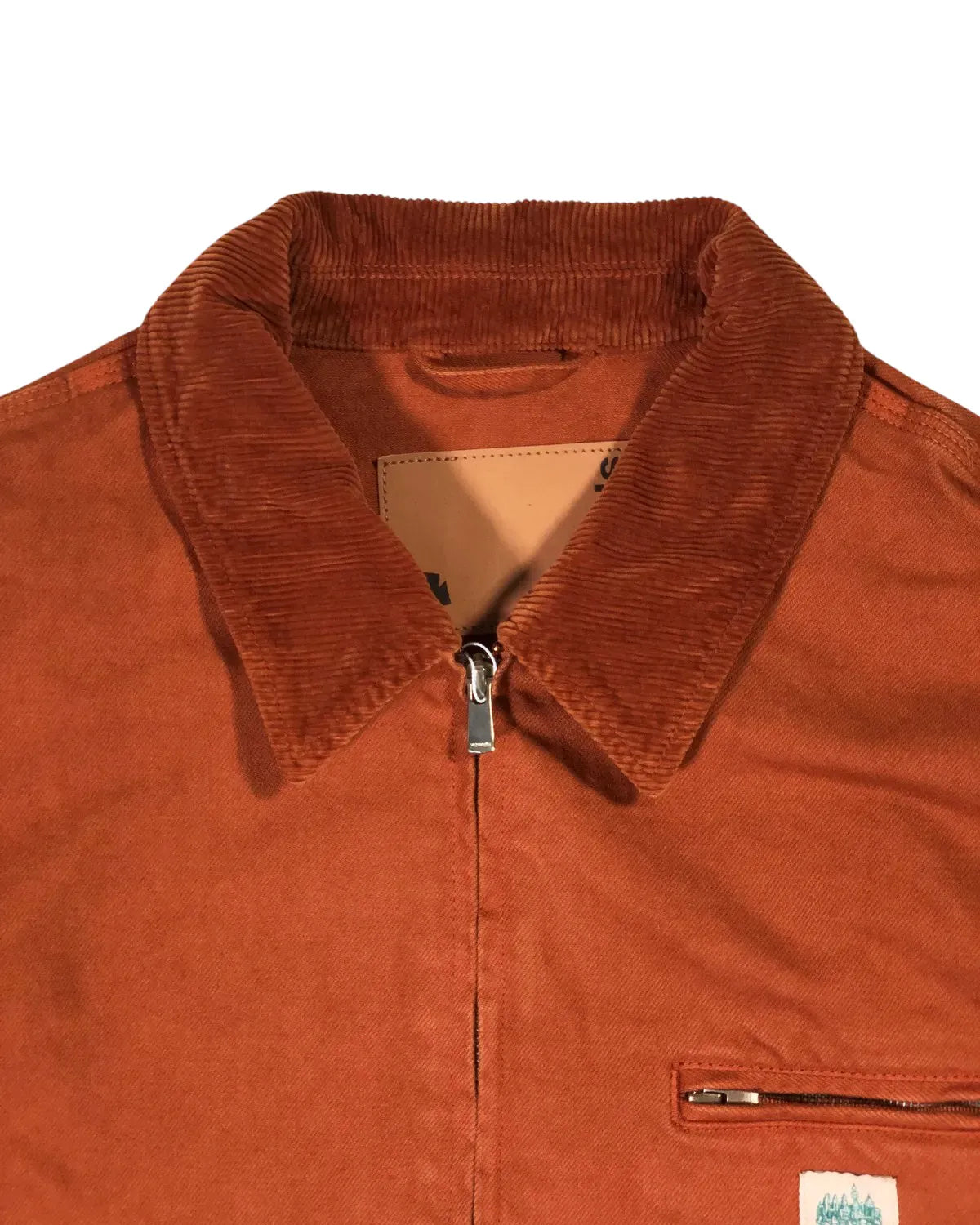 vowels / CORD COLLARED ZIP UP (VO-26SS-OW065)