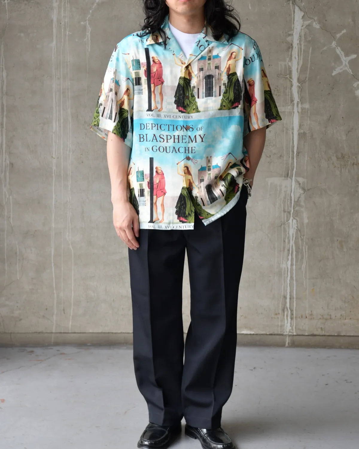 WACKO MARIA × THE PHOENICIAN SCHEME / S/S HAWAIIAN SHIRT -TYPE-5- (TPS-WM-HI05)