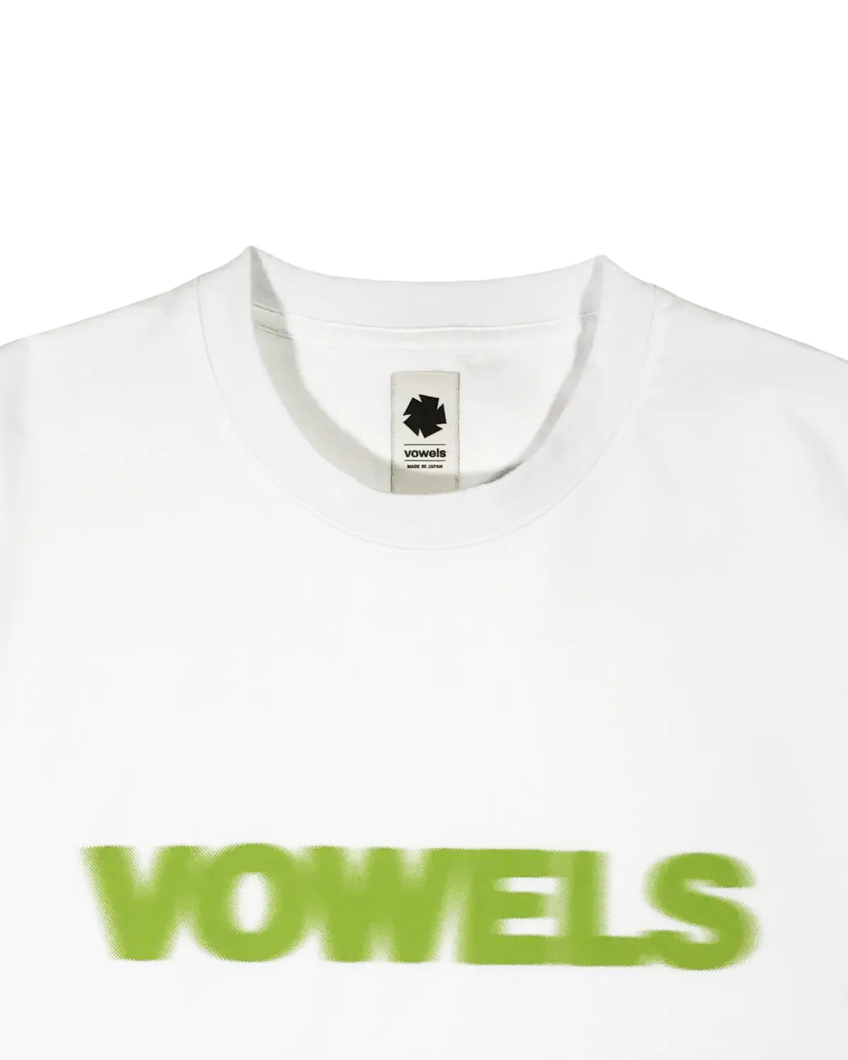 vowels / BLUR TEE (VO-26SS-T003)