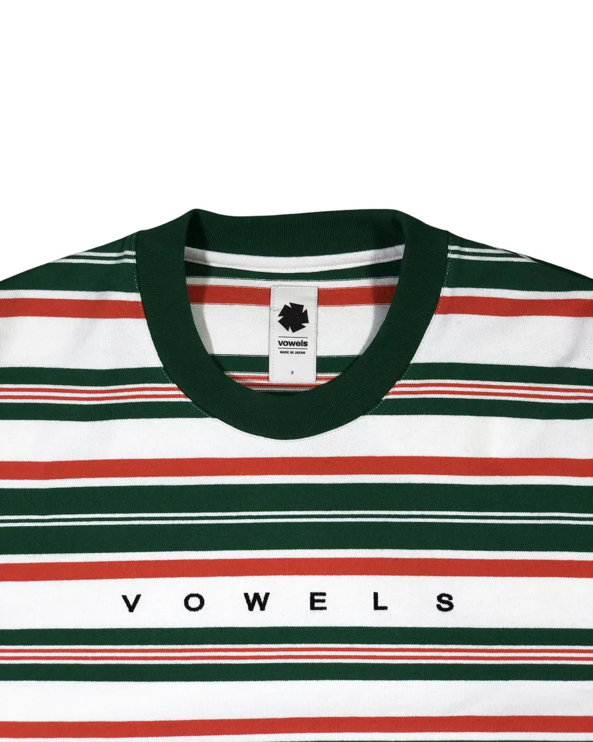 vowels / S/S STRIPE TEE (VO-26SS-T004)