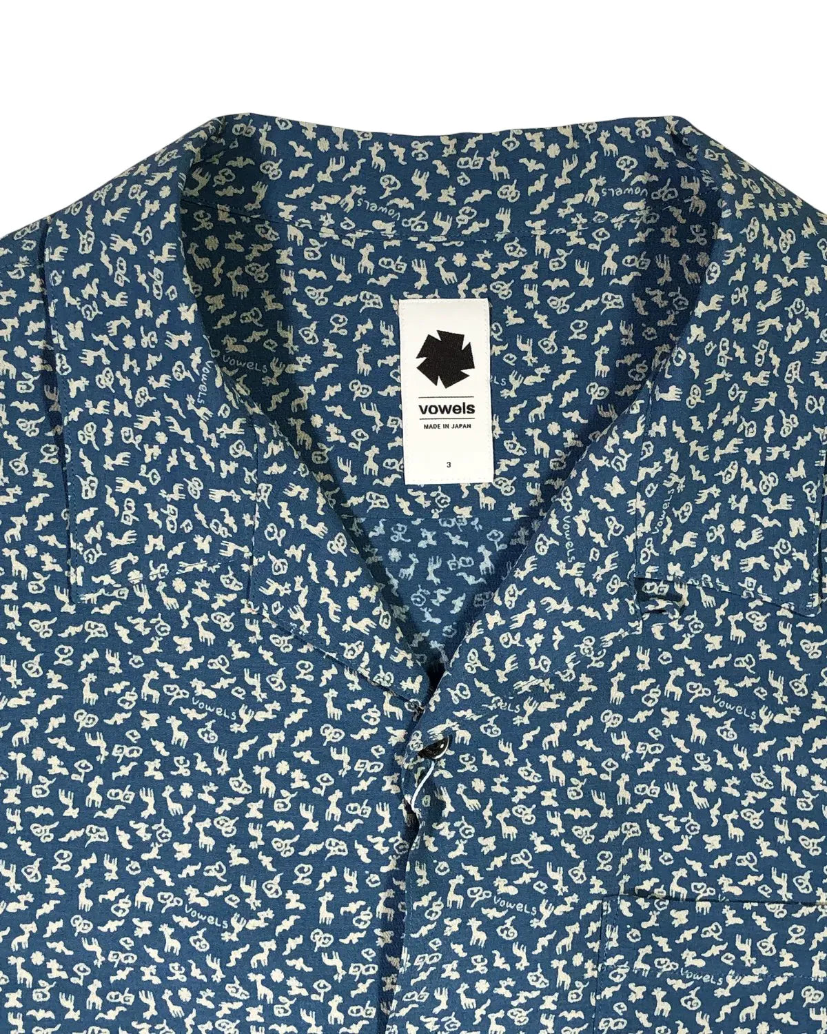 vowels / S/S DEER SHIRT (VO-26SS-SH024)