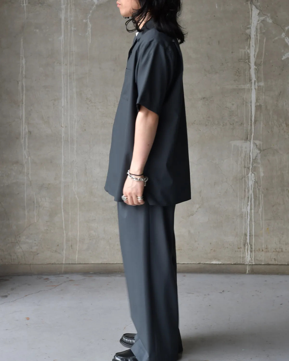 MARKAWARE(マーカウェア) / Organic Wool 2/80 Tropical / Italian MARKAWARE(マーカウェア) / Organic Wool 2/80 Tropical / Italian