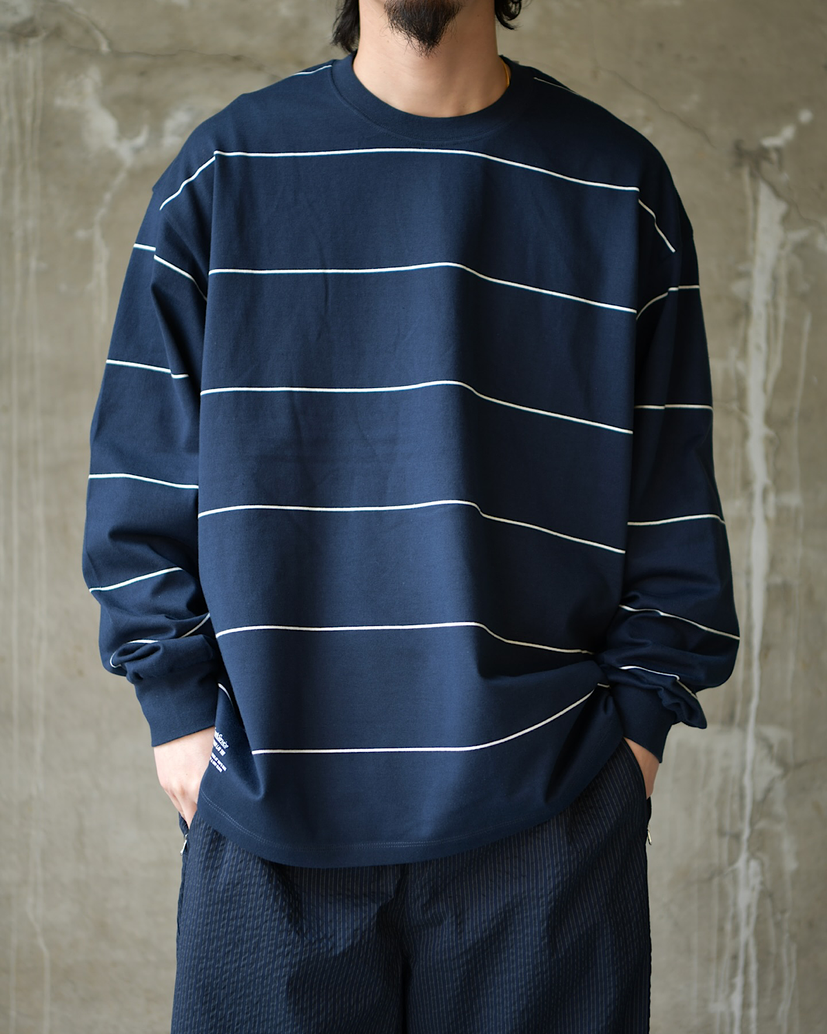 FreshService / PIN BORDER L/S TEE (FSC261-70261)