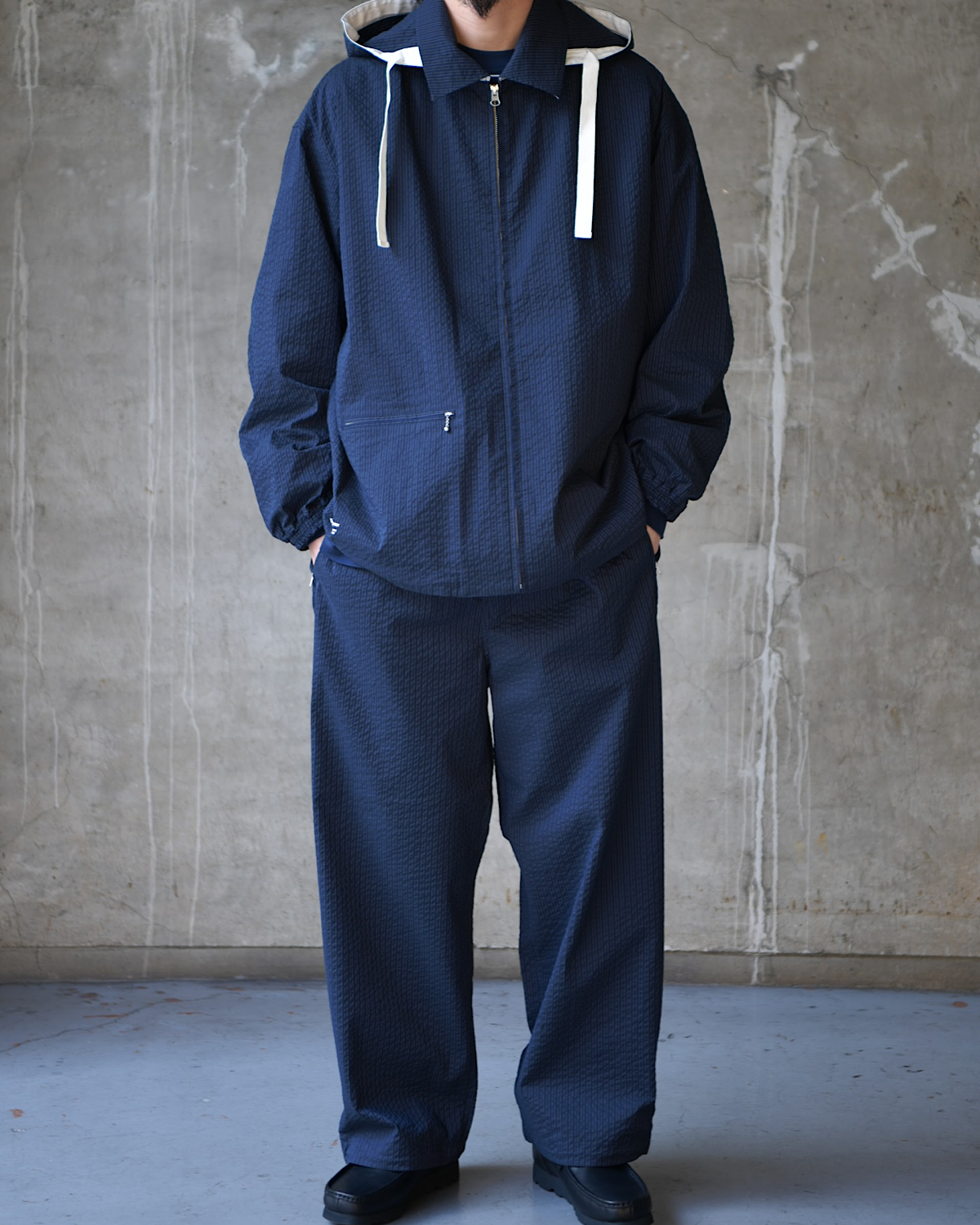 FreshService / SEERSUCKER TRACK PANTS (FSC261-40227)