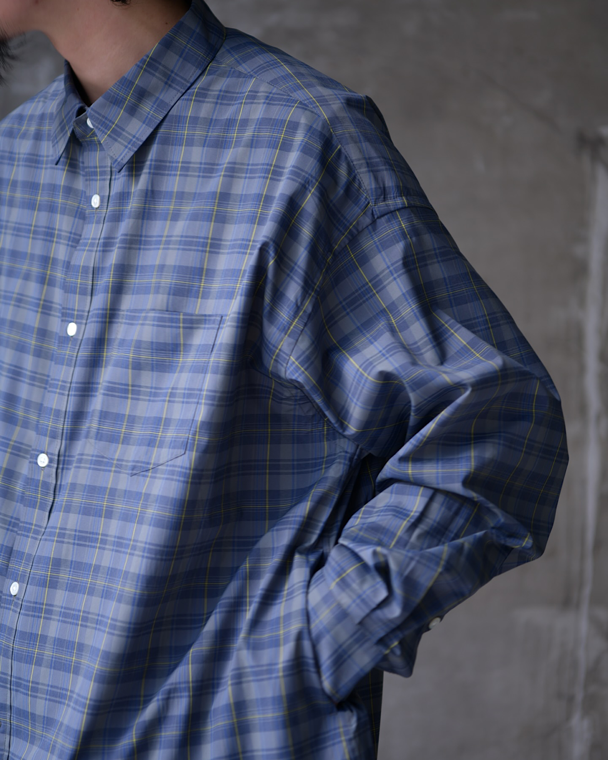 FreshService / MADRAS DRY TECH REGULAR COLLAR SHIRT (FSC261-50251)