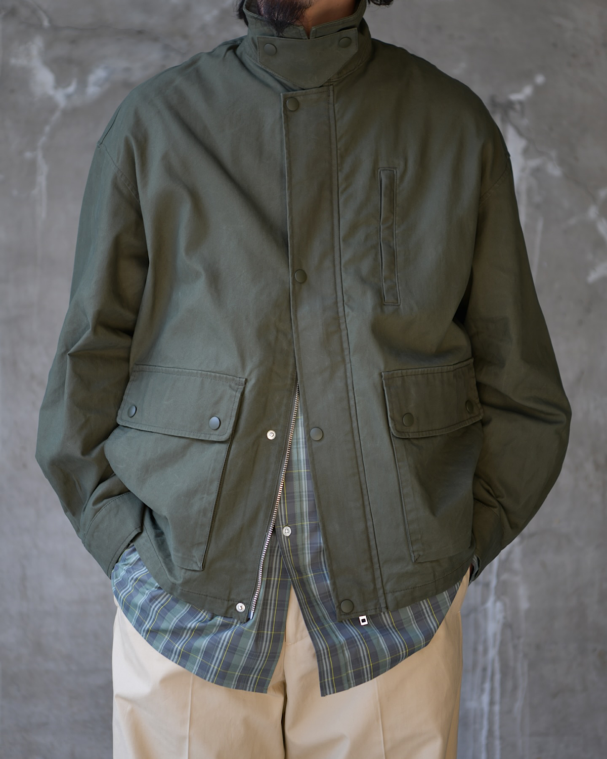 FreshService / WAXED OXFORD UTILITY JACKET (FSC261-30260)