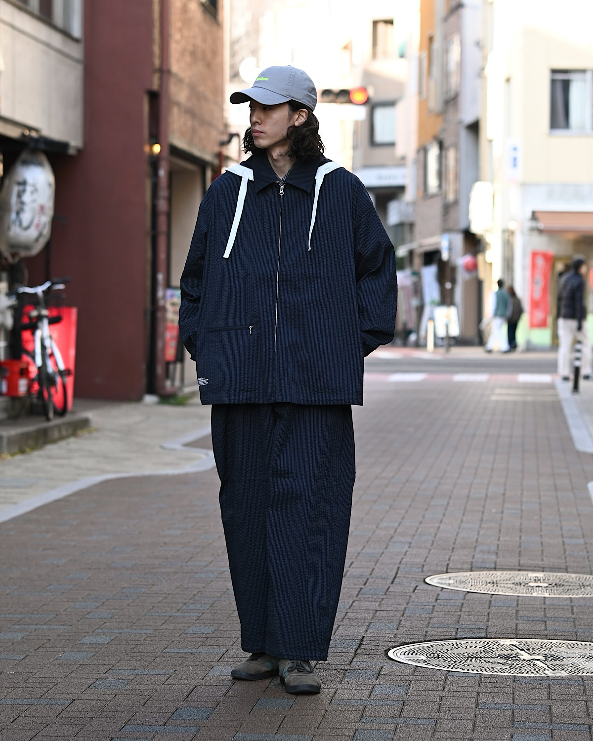 FreshService / SEERSUCKER TRACK PANTS (FSC261-40227)