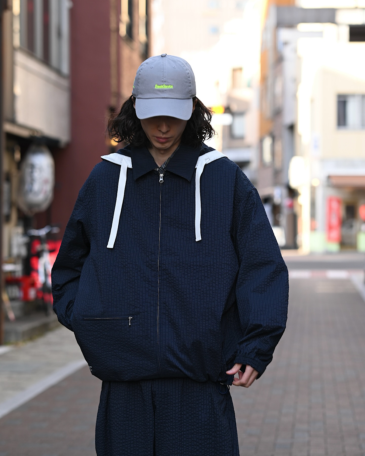 FreshService / SEERSUCKER MARINE JACKET (FSC261-30226)