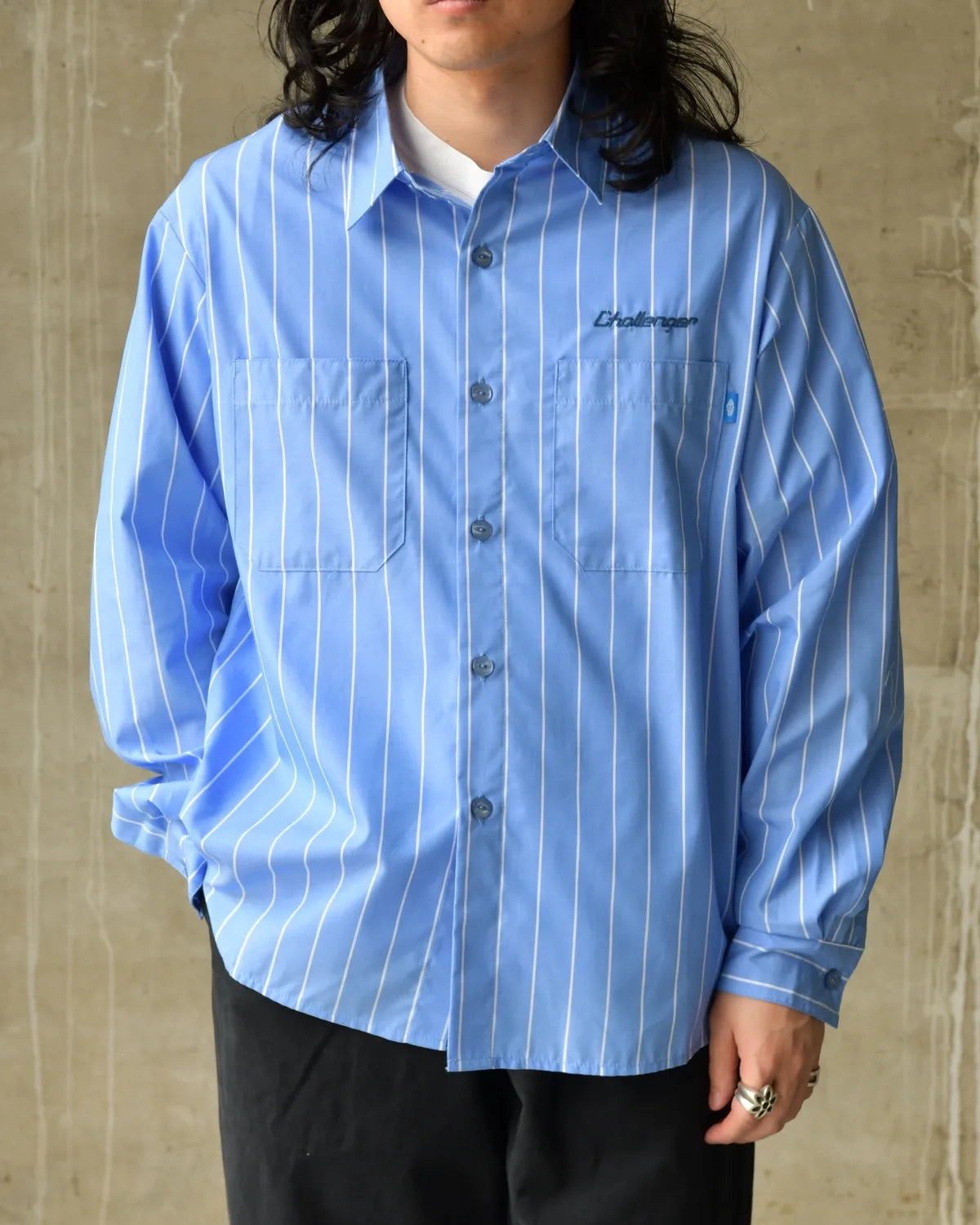 CHALLENGER(チャレンジャー) / L/S STRIPE MECHANIC SHIRT | 公式通販 CHALLENGER(チャレンジャー) / L/S STRIPE MECHANIC SHIRT | 公式通販