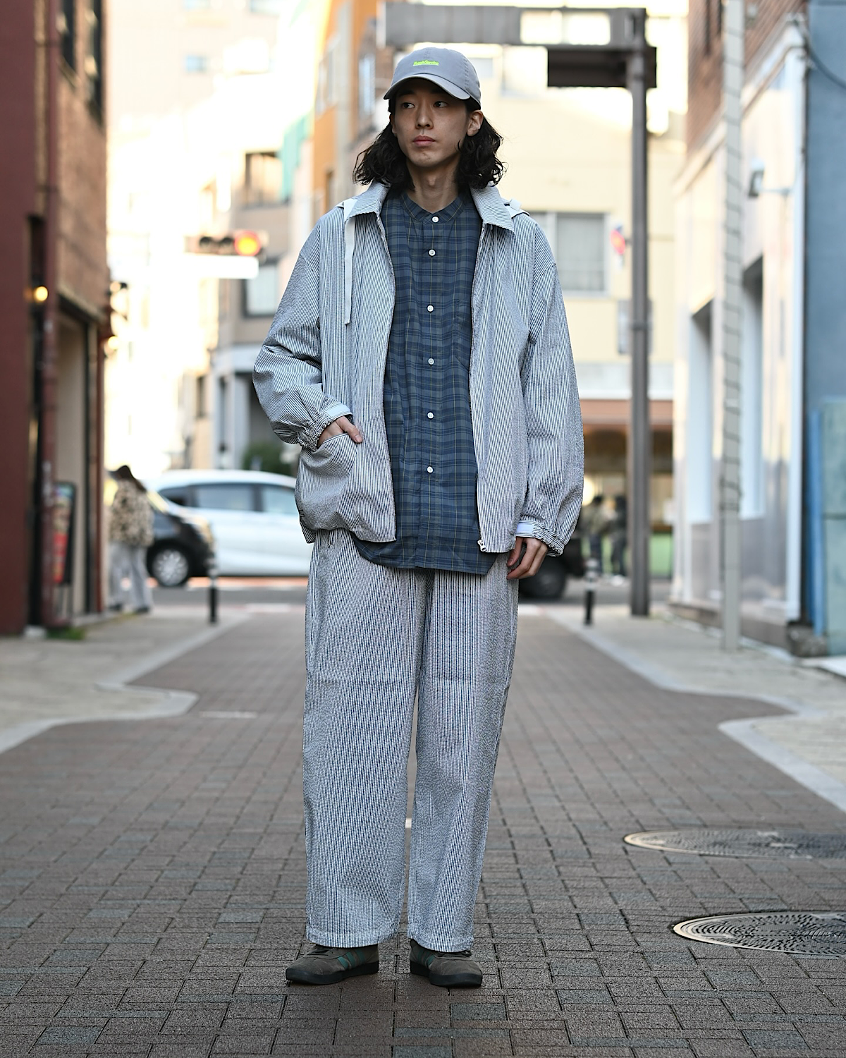 FreshService / SEERSUCKER TRACK PANTS (FSC261-40227)
