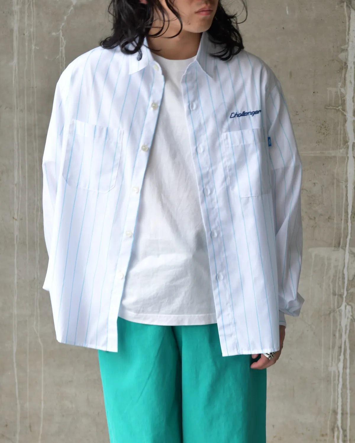 CHALLENGER(チャレンジャー) / L/S STRIPE MECHANIC SHIRT | 公式通販 CHALLENGER(チャレンジャー) / L/S STRIPE MECHANIC SHIRT | 公式通販