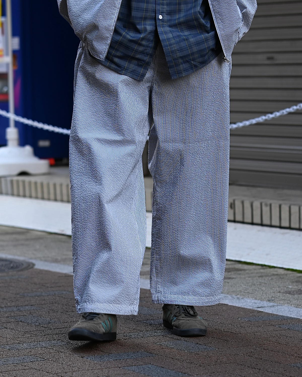 FreshService / SEERSUCKER TRACK PANTS (FSC261-40227)