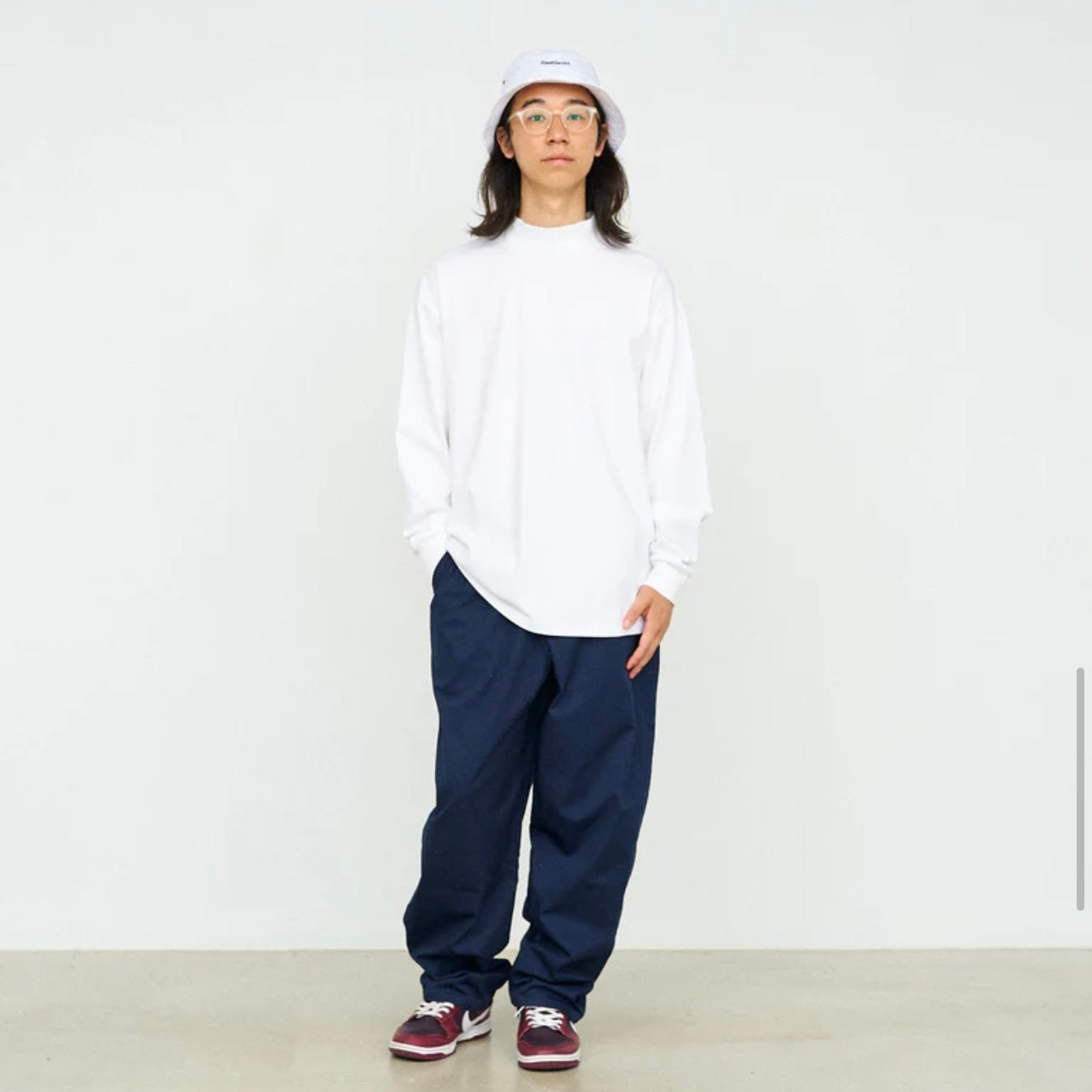 FreshService / 2-PACK OVERSIZED L/S MOCKNECK TEE