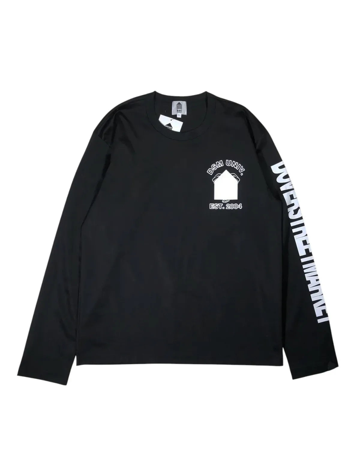 DOVER STREET MARKET kei ninomiya / LONGSLEEVE T-SHIRT COTTON PONTE KNIT (DSM01T003)