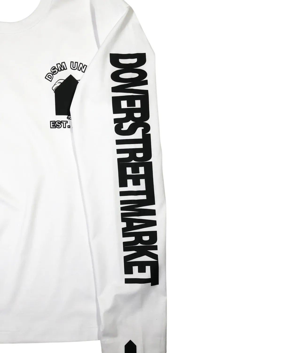 DOVER STREET MARKET kei ninomiya / LONGSLEEVE T-SHIRT COTTON PONTE KNIT (DSM01T003)