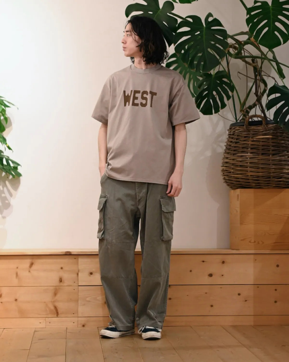 Unlikely / Unlikely Lt Weight Tee "WEST" (U26S-04-0006)