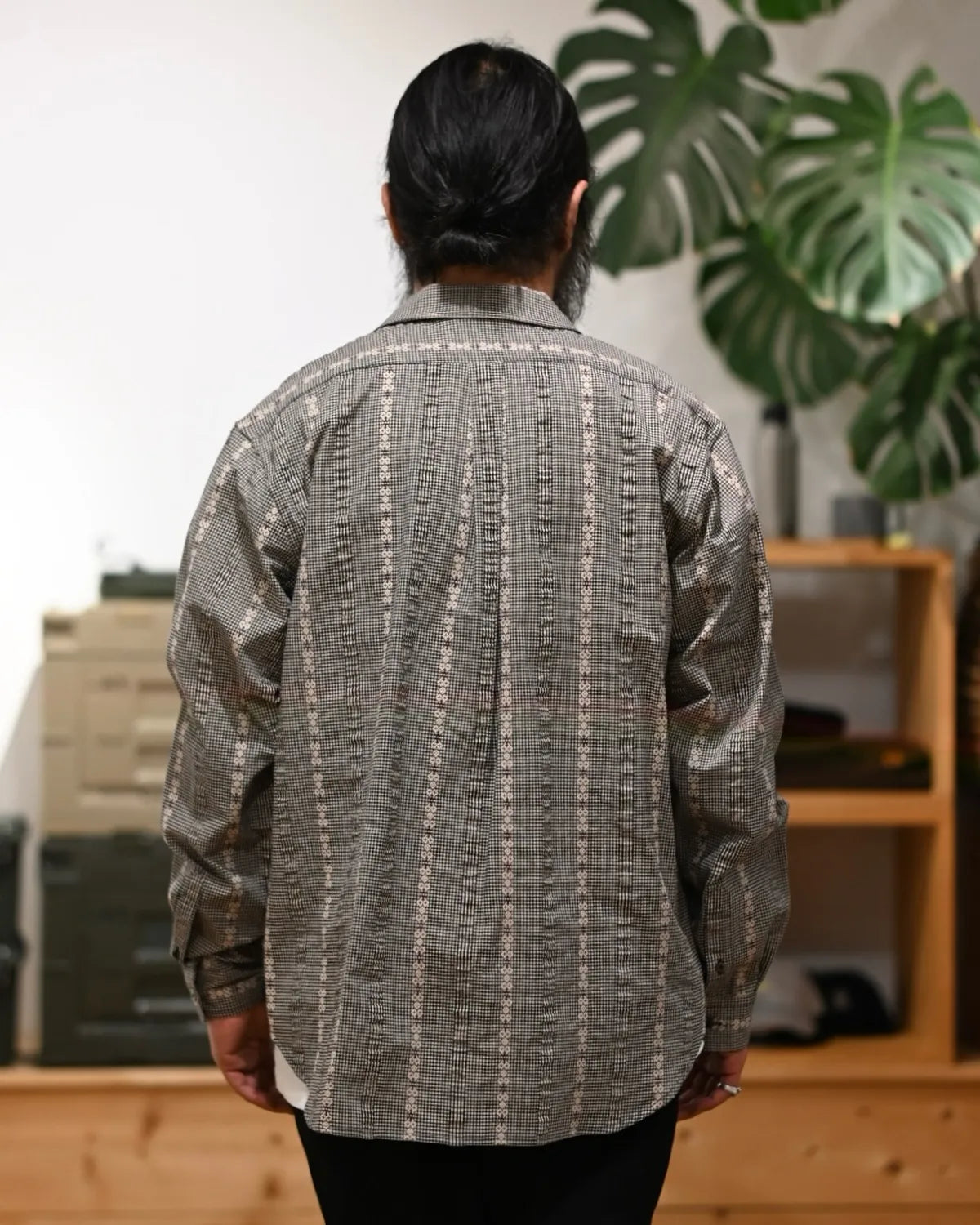 SUGARHILL / DOBBY OPEN COLLAR SHIRT (26440505)