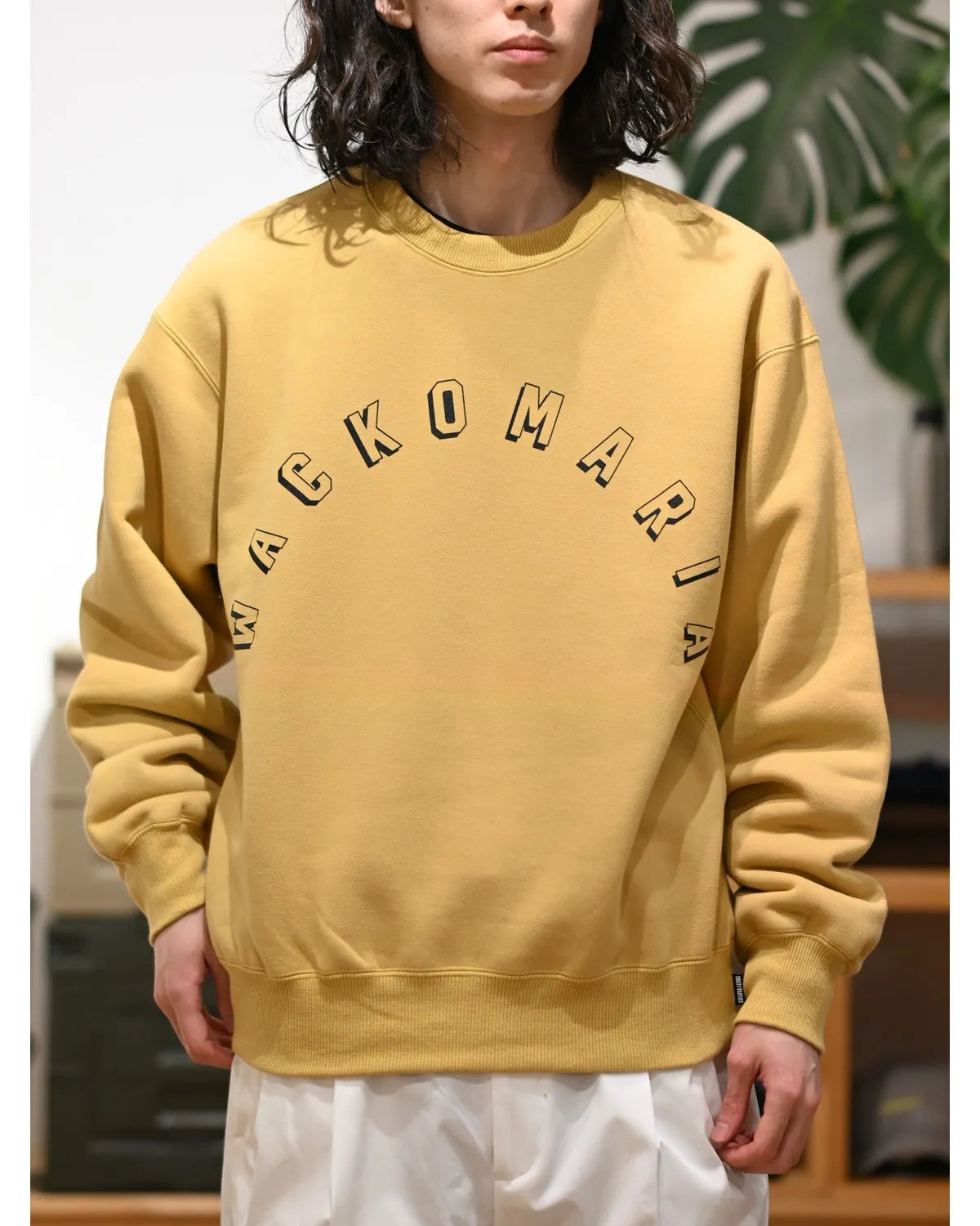 WACKO MARIA / MIDDLE WEIGHT SWEAT SHIRT (26SS-WMC-SS08)