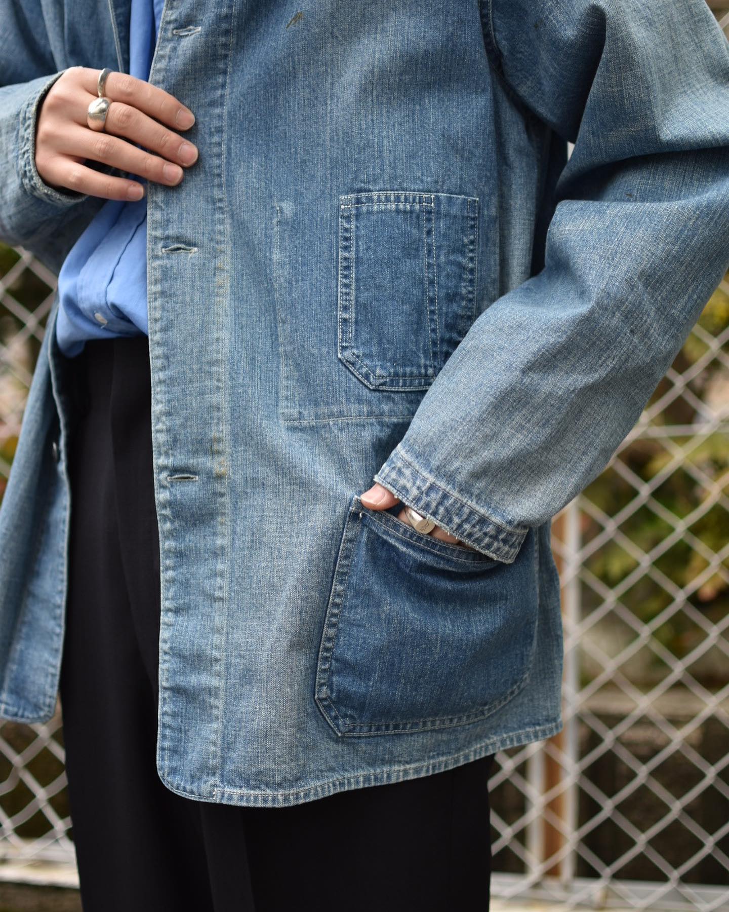 A.PRESSE(アプレッセ) / nknown Vintage Denim Coverall | 公式通販 