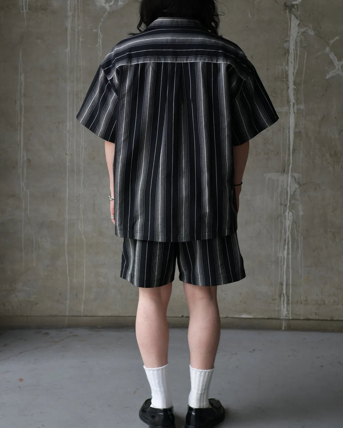 COOTIE PRODUCTIONS® / Dobby Chain Stripe Easy Shorts (CTE-26S130)