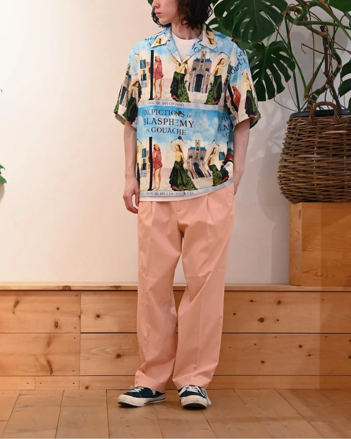 WACKO MARIA × THE PHOENICIAN SCHEME / S/S HAWAIIAN SHIRT -TYPE-5- (TPS-WM-HI05)