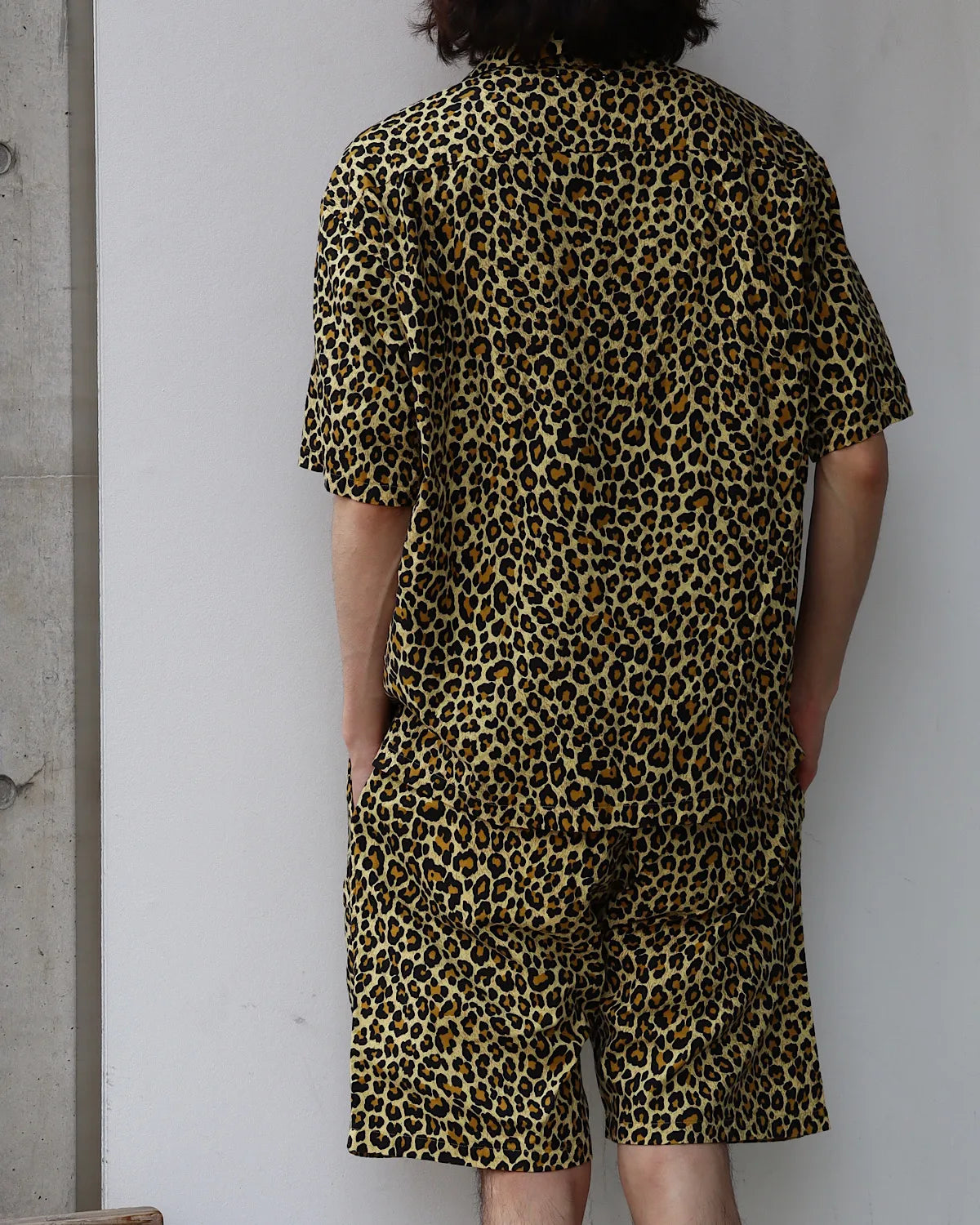 MINEDENIM(マインデニム) / Leopard Print Flannel S.S Open Collar SH