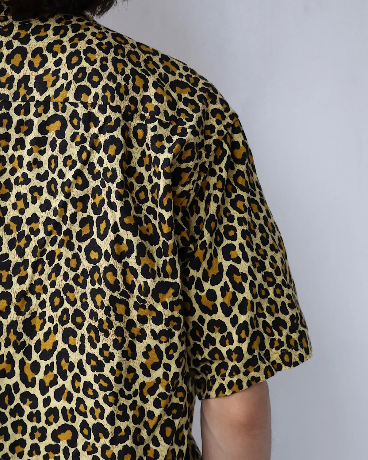 MINEDENIM(マインデニム) / Leopard Print Flannel S.S Open Collar SH