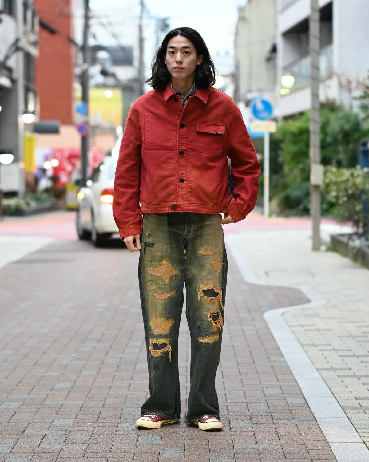 KAMIYA（カミヤ） / Distressed Moleskin Work Jacket | 公式通販