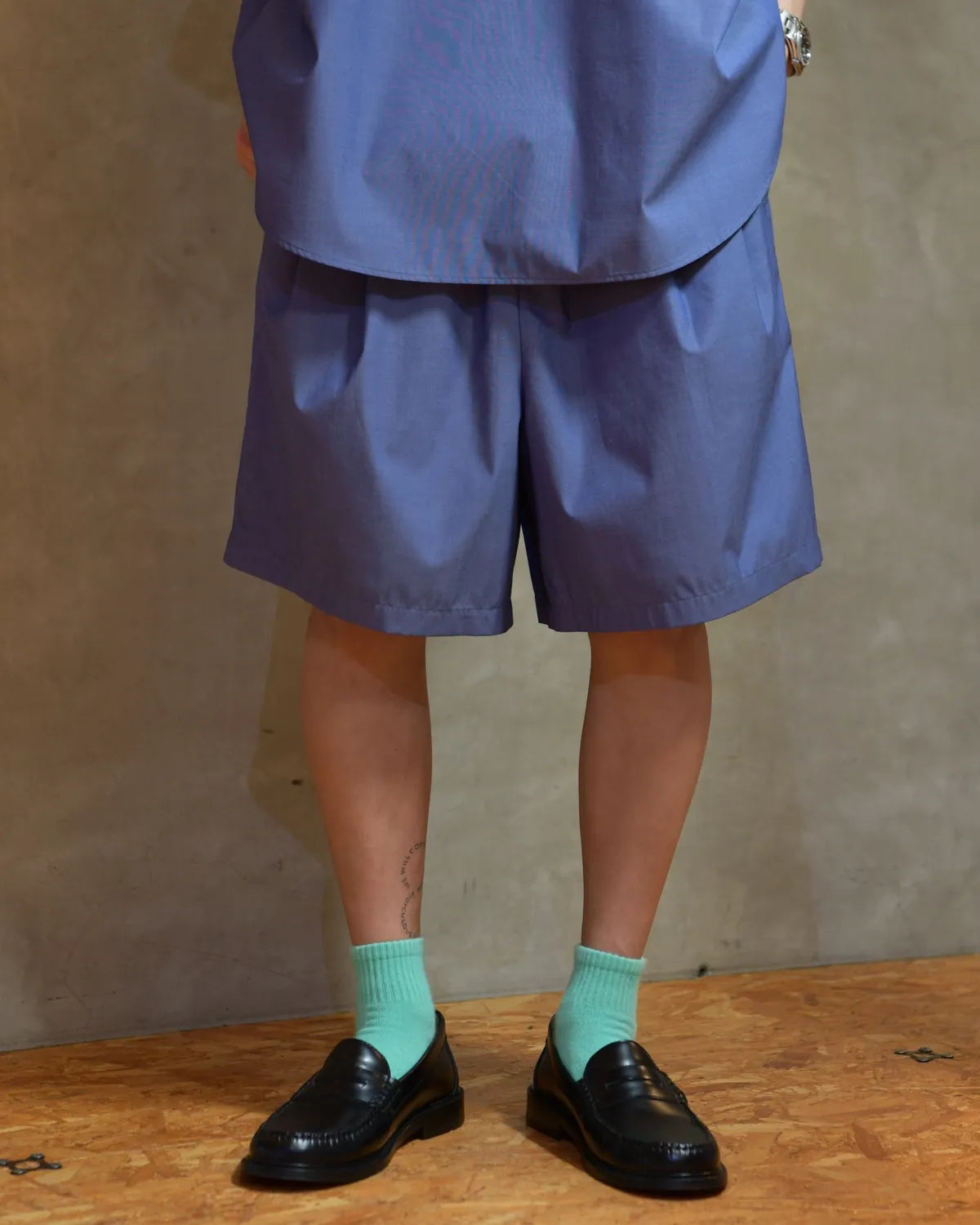 N.HOOLYWOOD COMPILE / 2TUCK EASY HALF PANTS (2261-CP50-102-S)