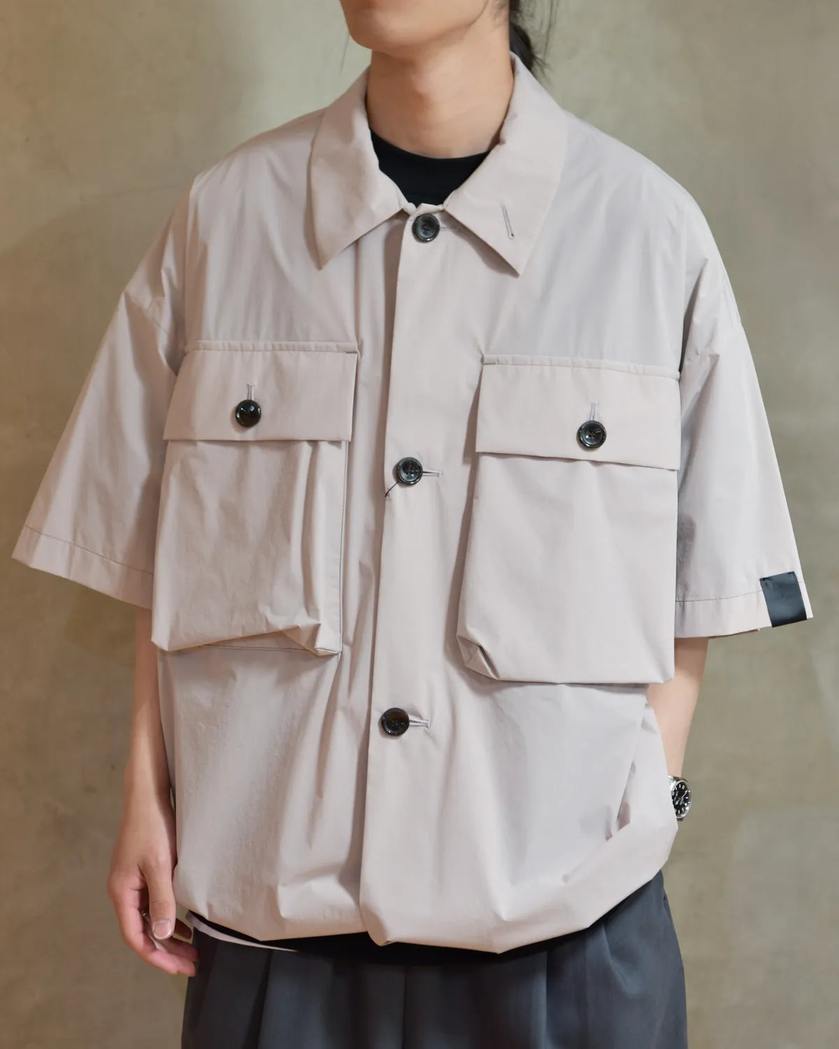 N.HOOLYWOOD COMPILE / FLAP-POCKET HALF SLEEVE SHIRT (2261-SH51-005)